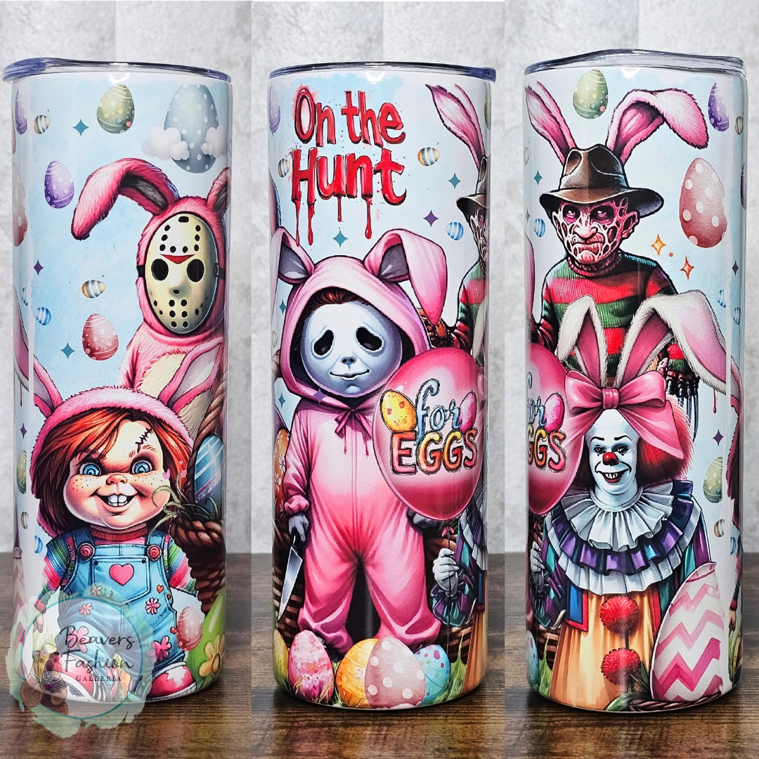 Easter Horror Tumbler