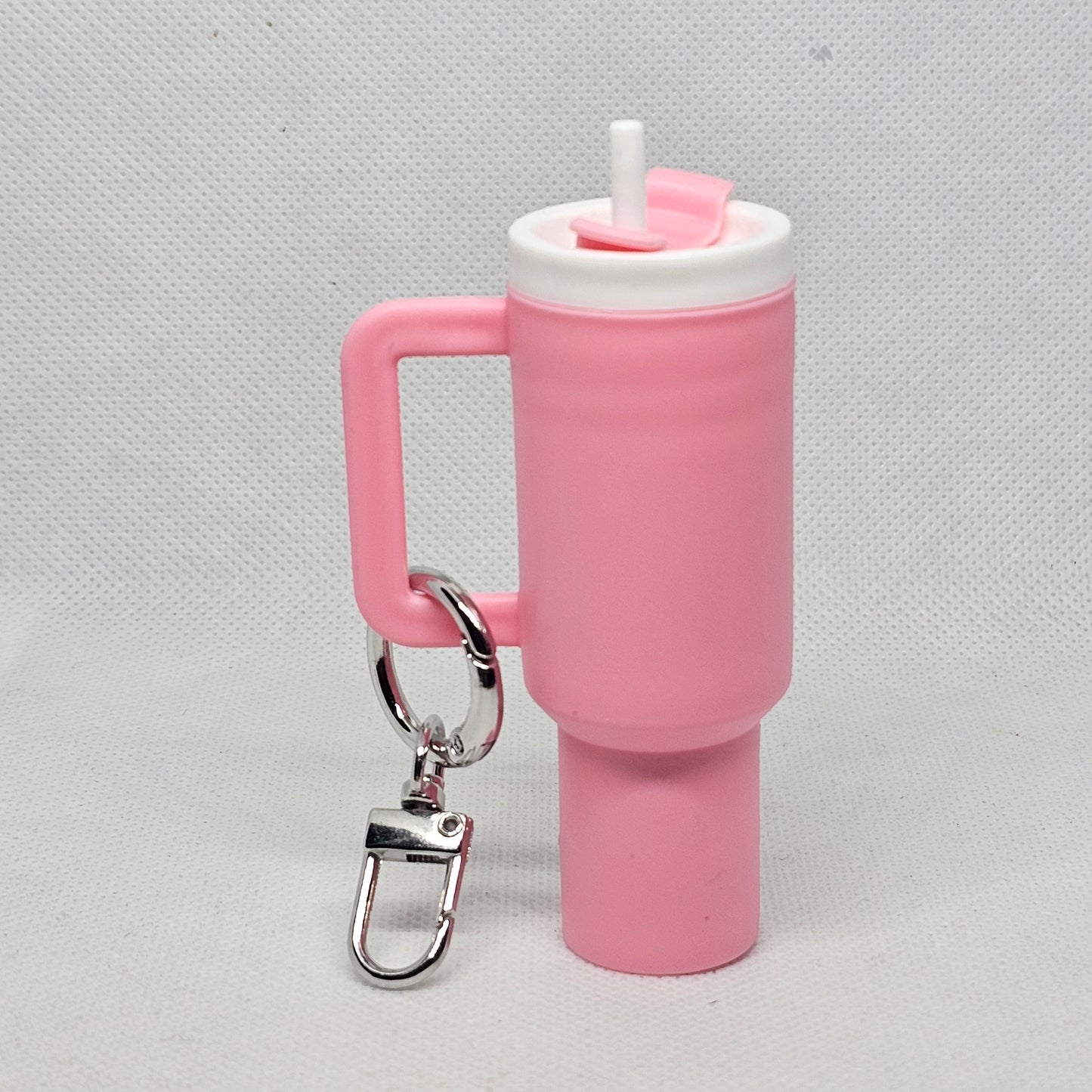 Tumbler Keychain Lip Balm Holder