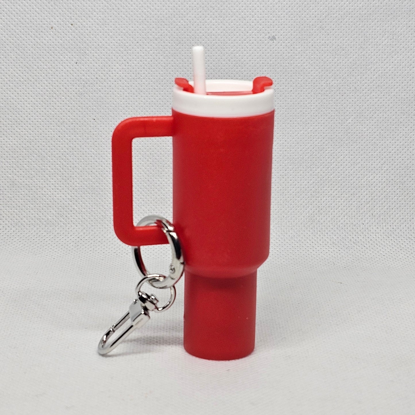 Tumbler Keychain Lip Balm Holder
