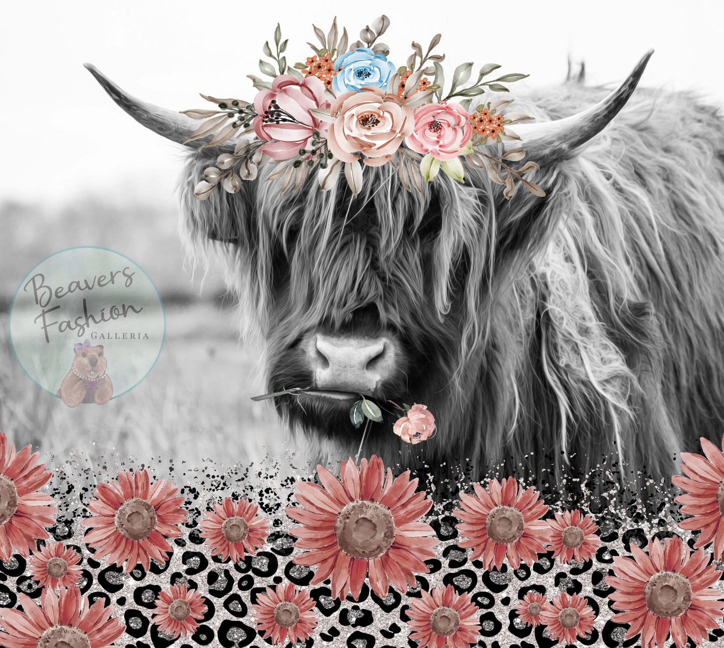 Highland Cow Tumbler