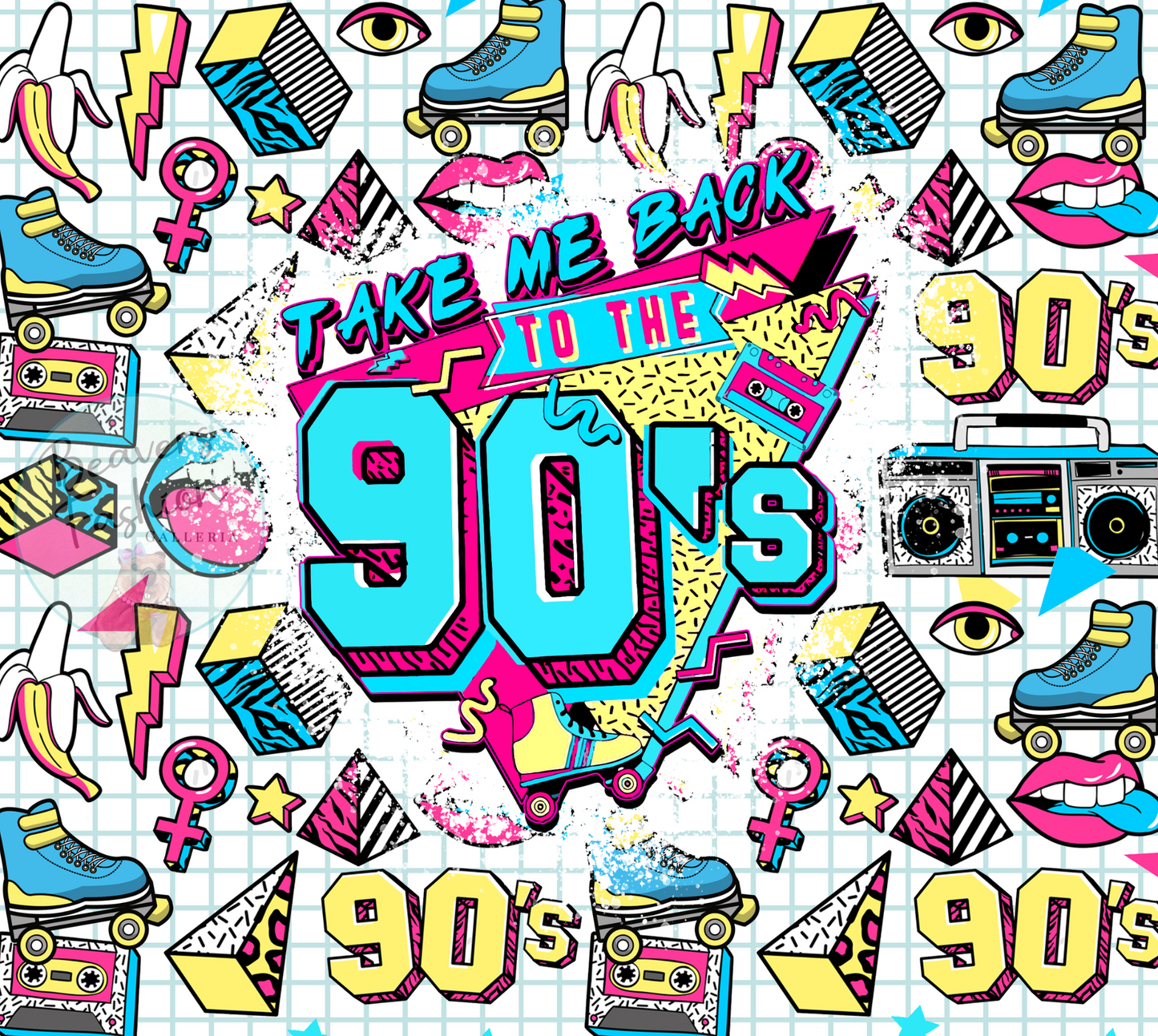 Back to The 90s Tumbler