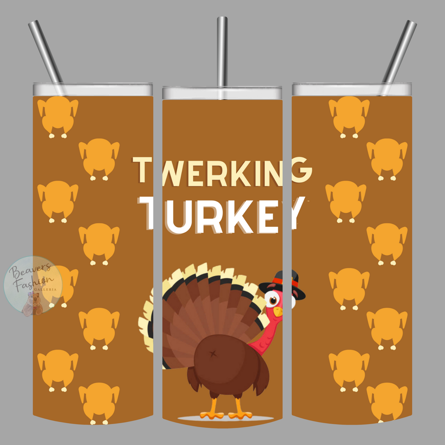 Twerking Turkey Tumblers
