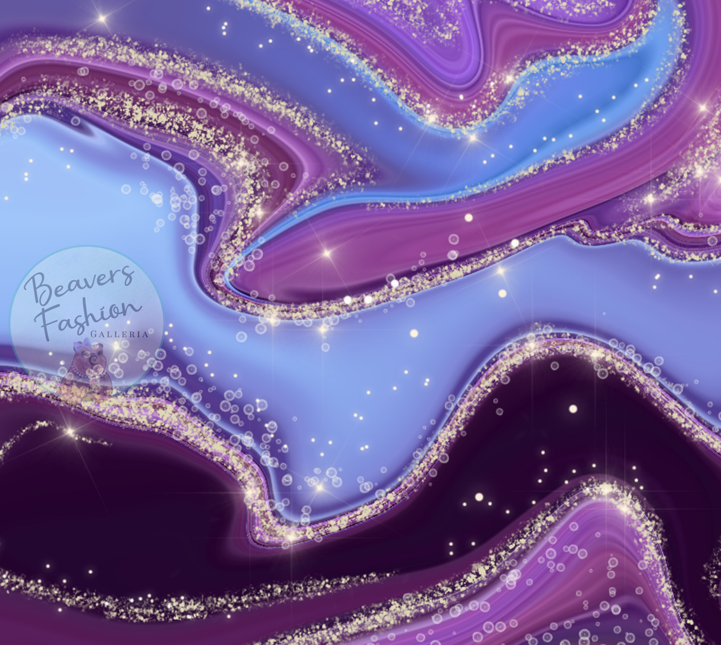 Amethyst Swirl Tumbler