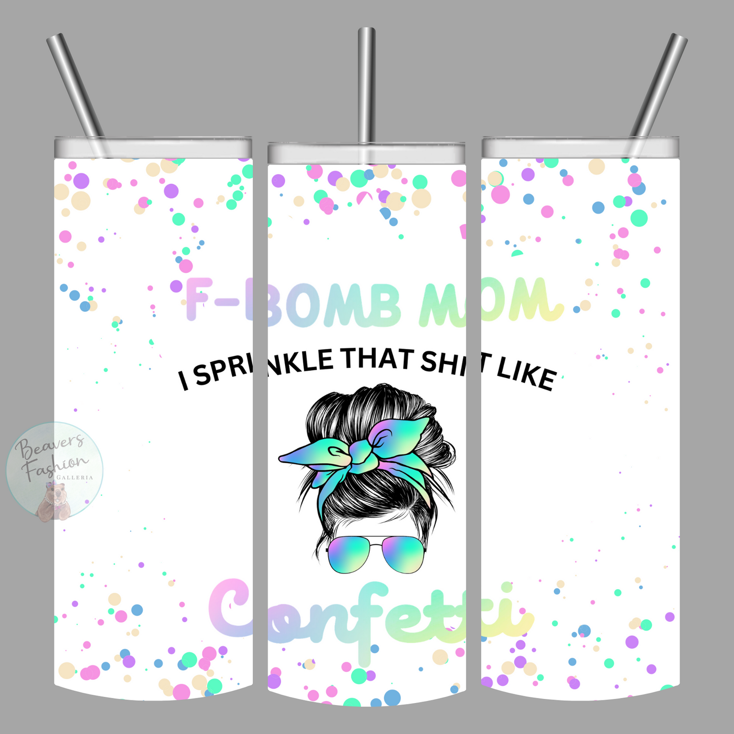 F-Bomb Mom Tumbler