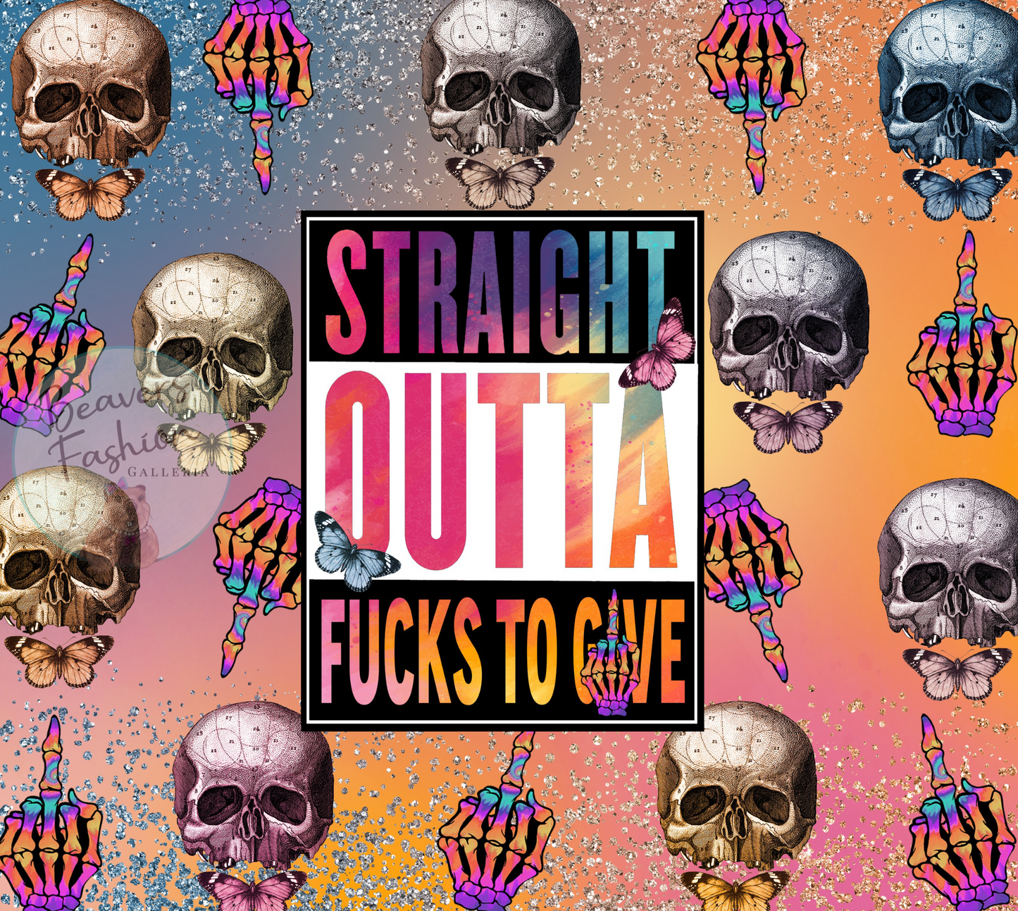 Straight Outta Fs Tumbler