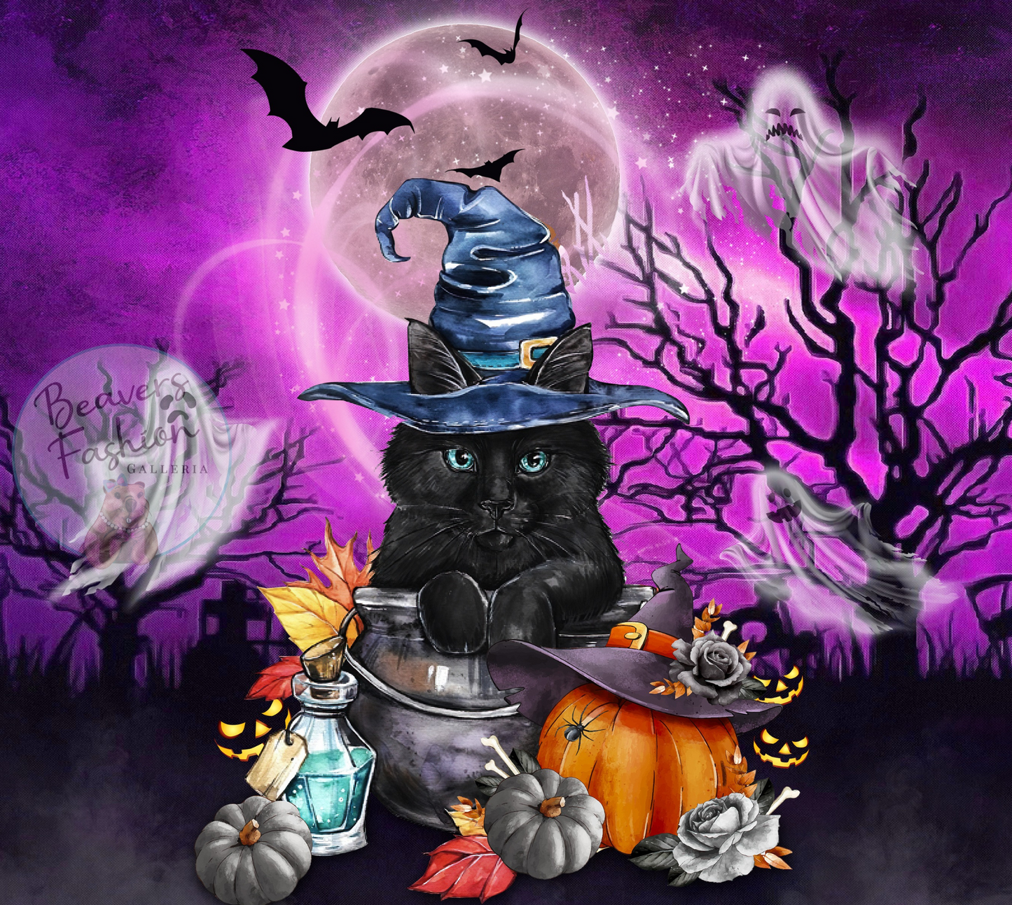 Halloween Cat Tumbler