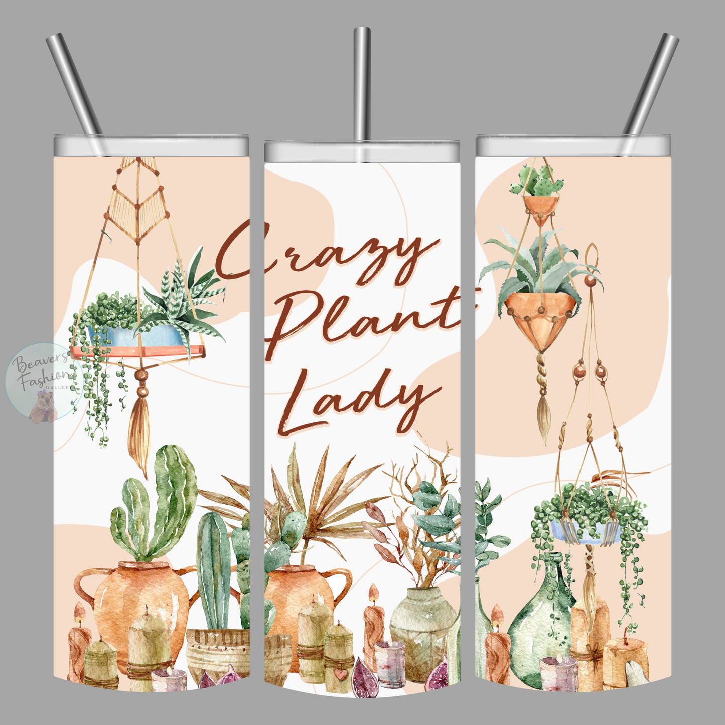 Crazy Plant Lady Tumbler