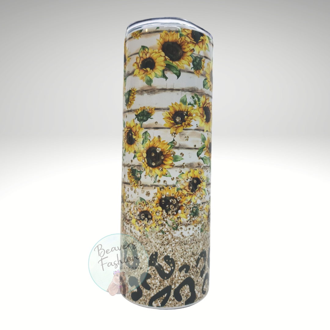 Golden Sunflower Tumbler