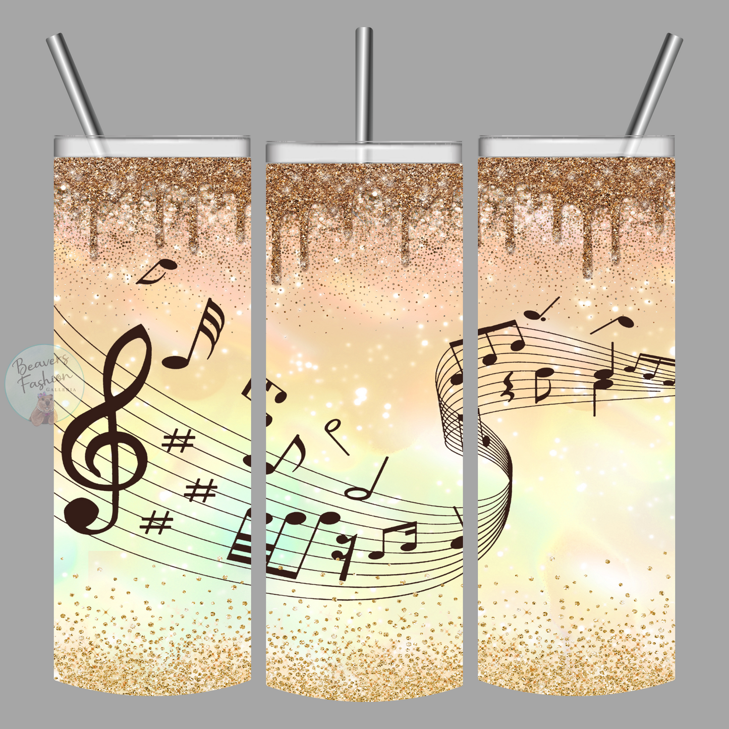 Music Swirls Tumbler