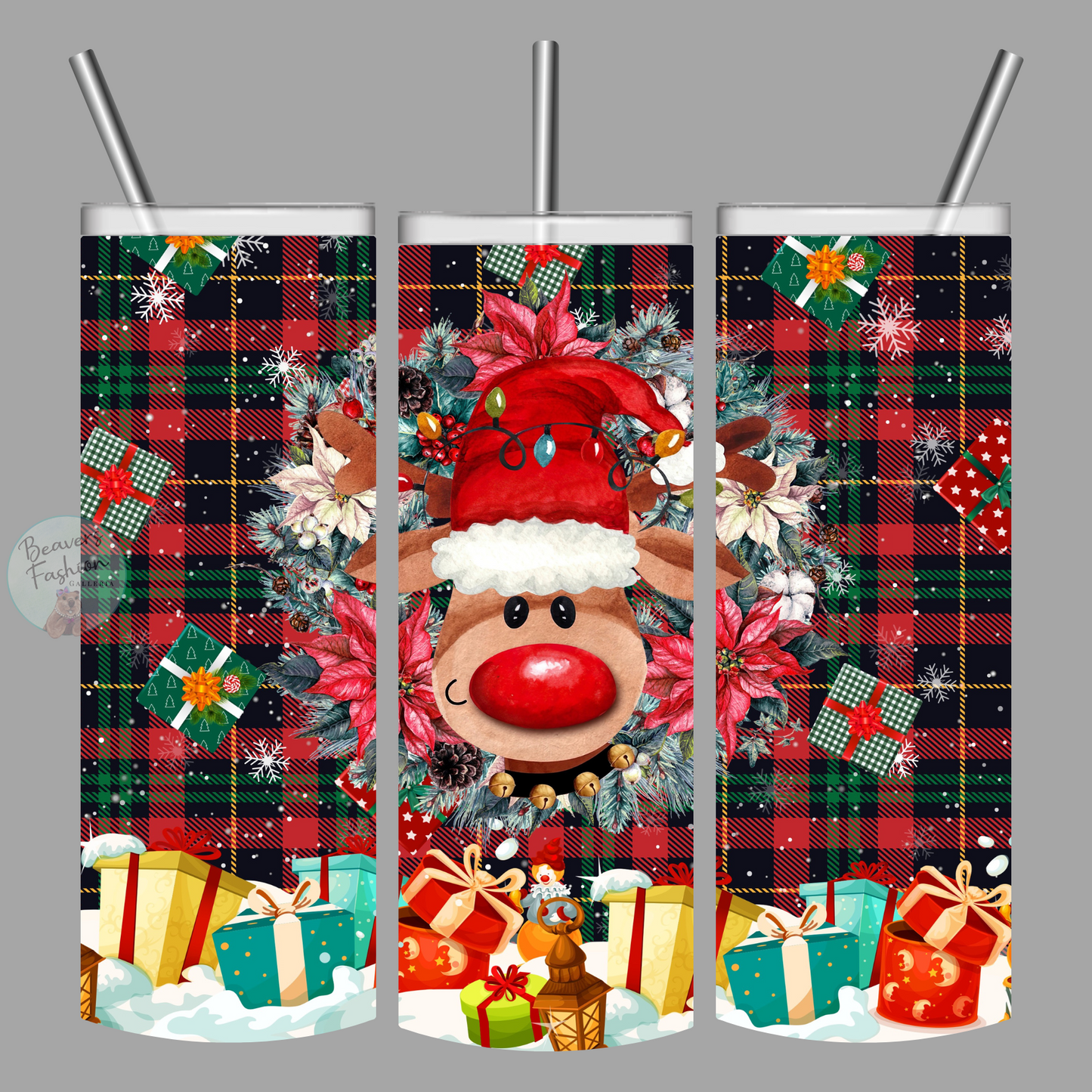 Rudolph Reindeer Tumbler
