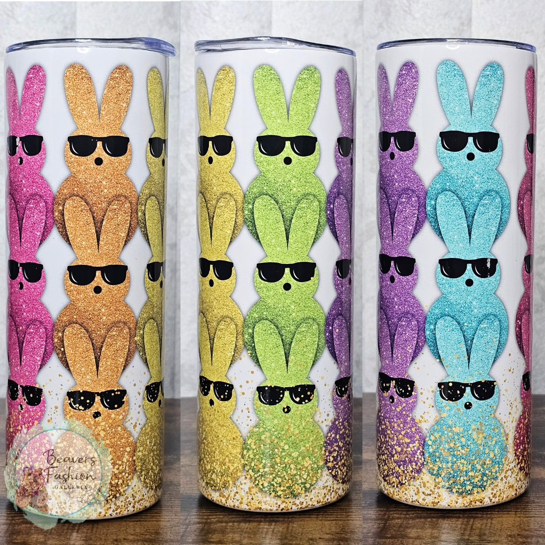 READY TO SHIP- 20 Ounce Tumbler Peepin It Cool