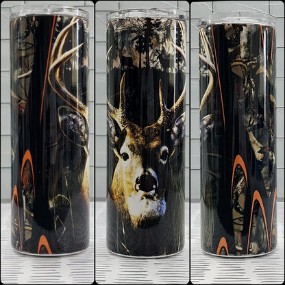 READY TO SHIP- 20 Ounce DUO Tumbler Deer