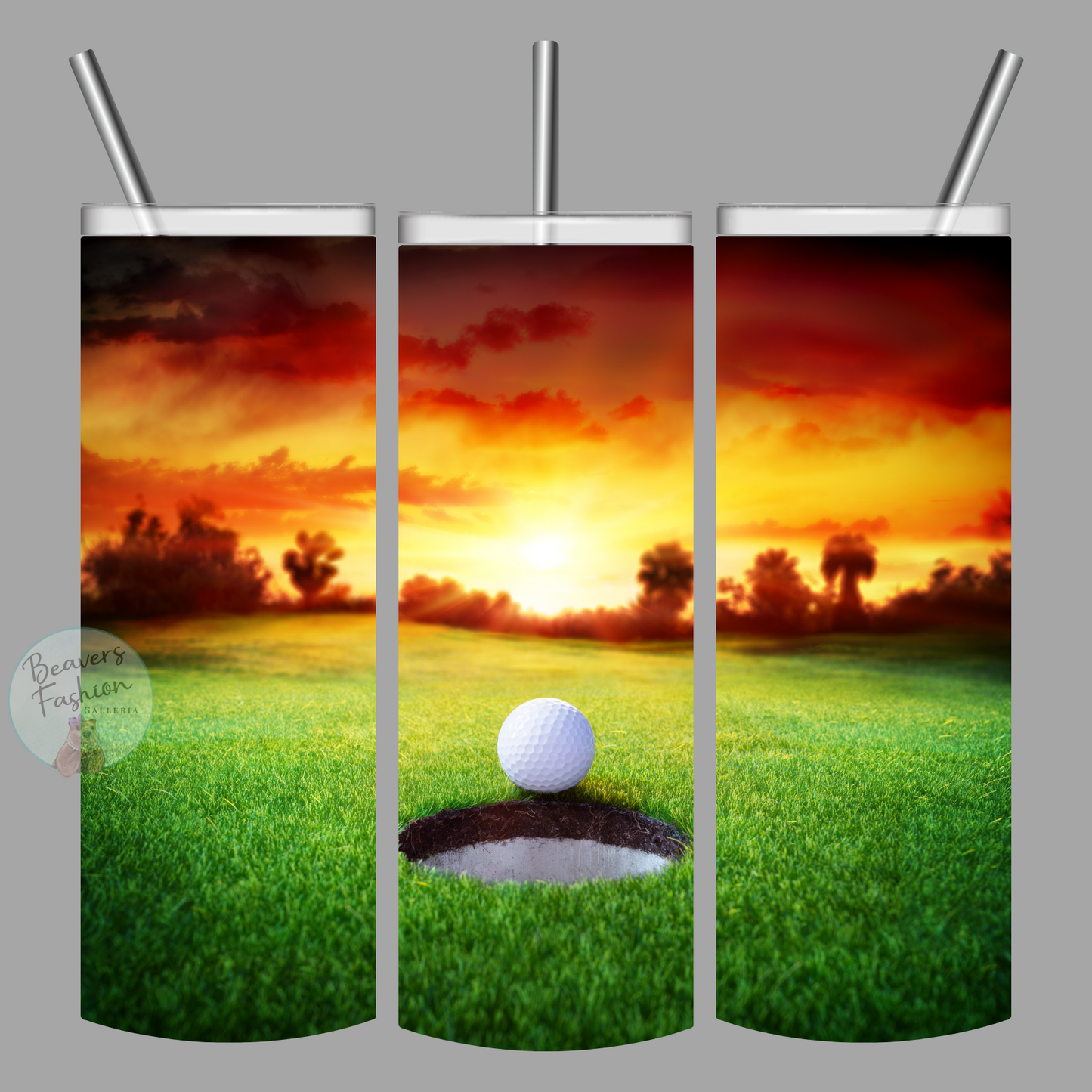Golf Sunrise Tumbler