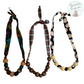 Beaded Fabric Necklace