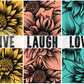 Live Laugh Love Tumbler