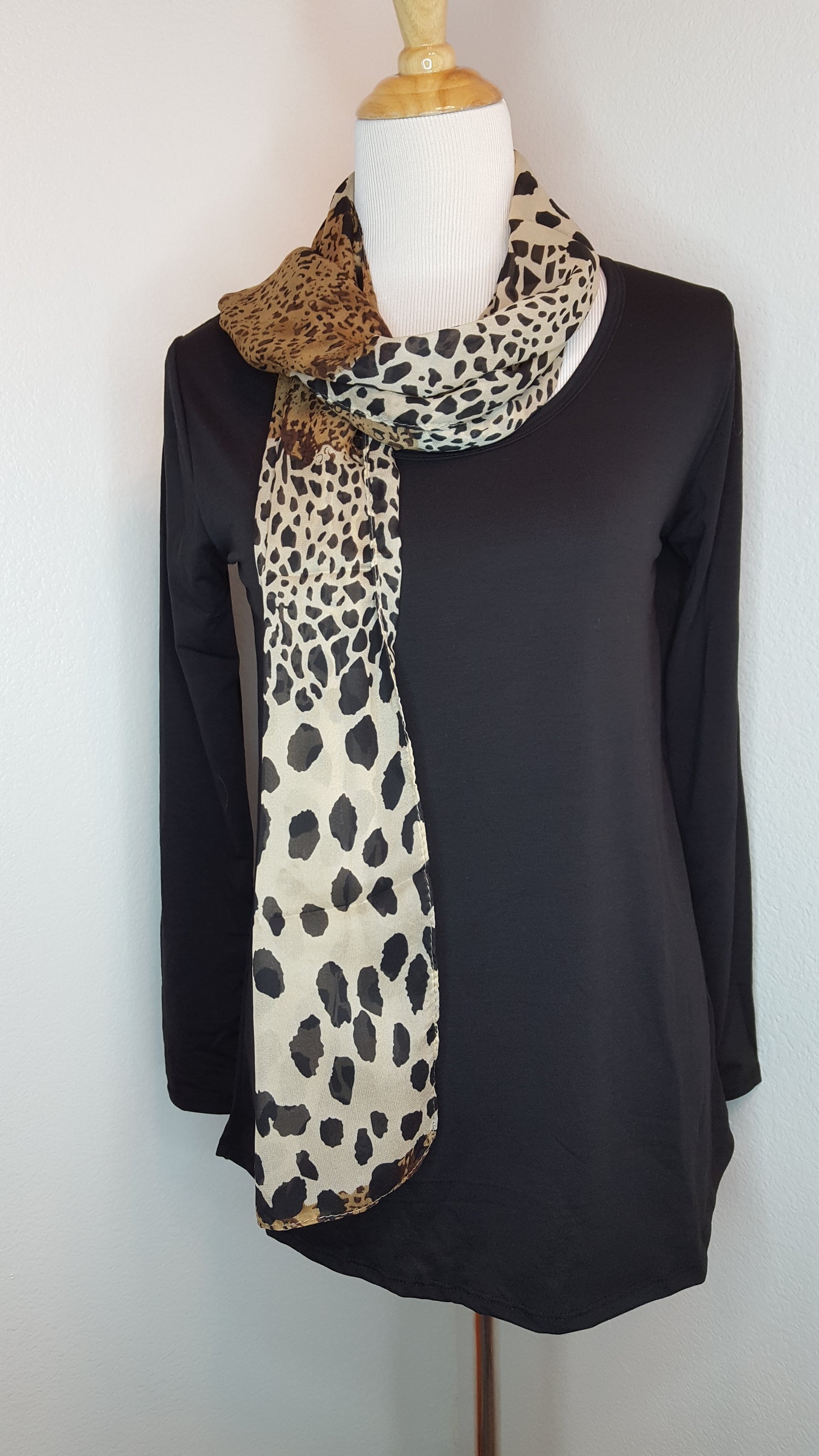 Animal Print Scarf