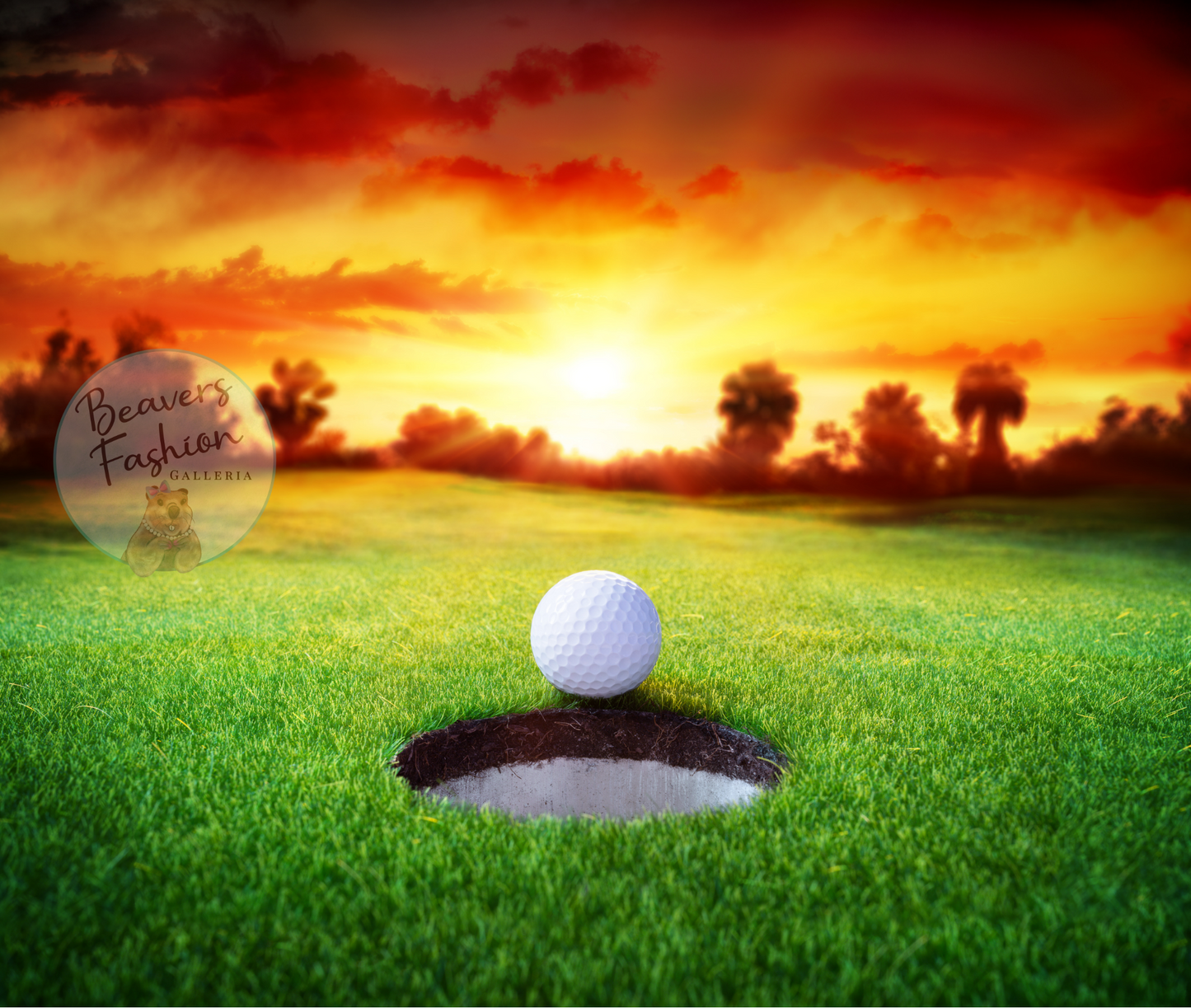 Golf Sunrise Tumbler