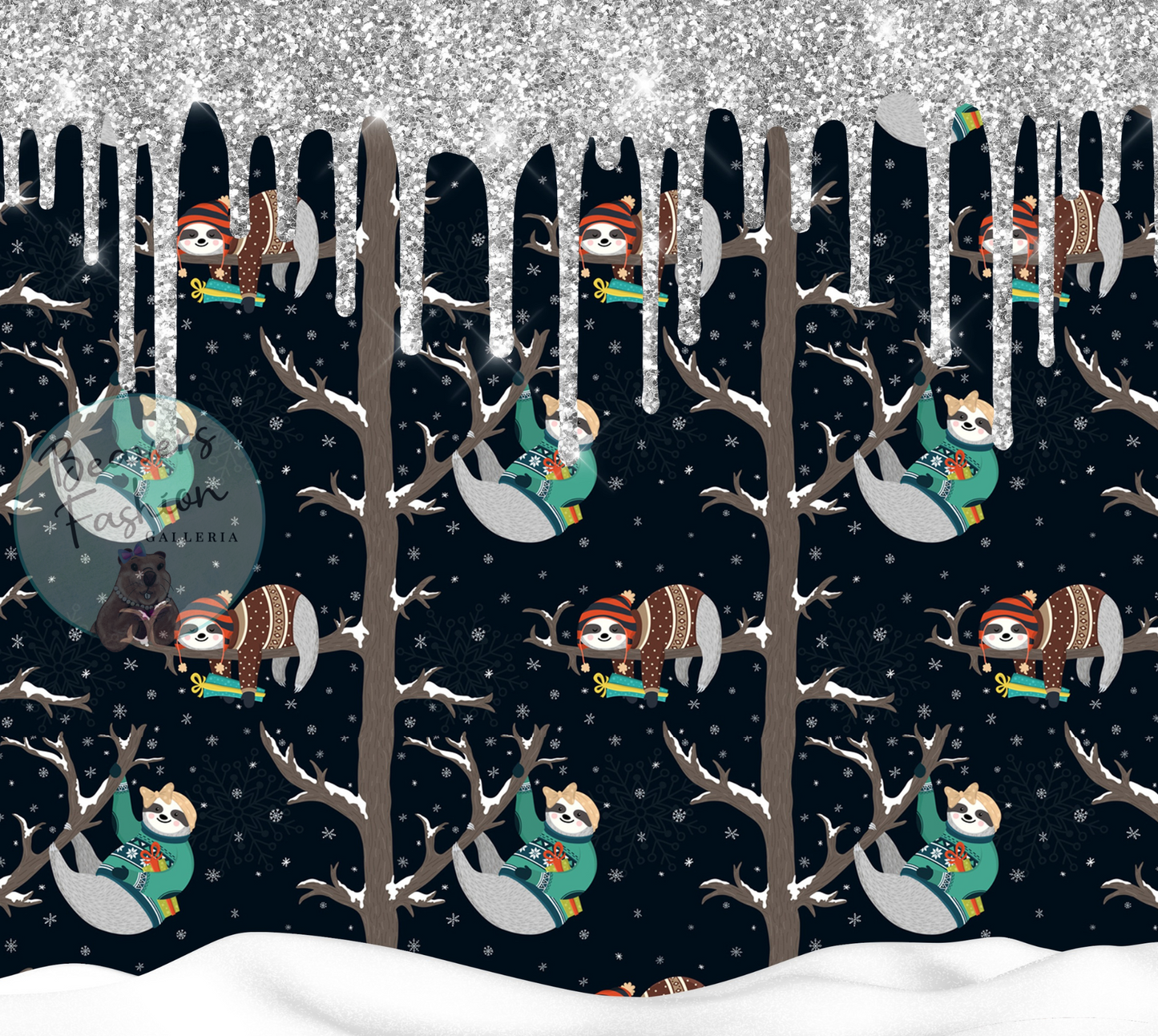 Sweater Sloths Tumbler