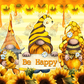 Be Happy Gnomes Tumbler