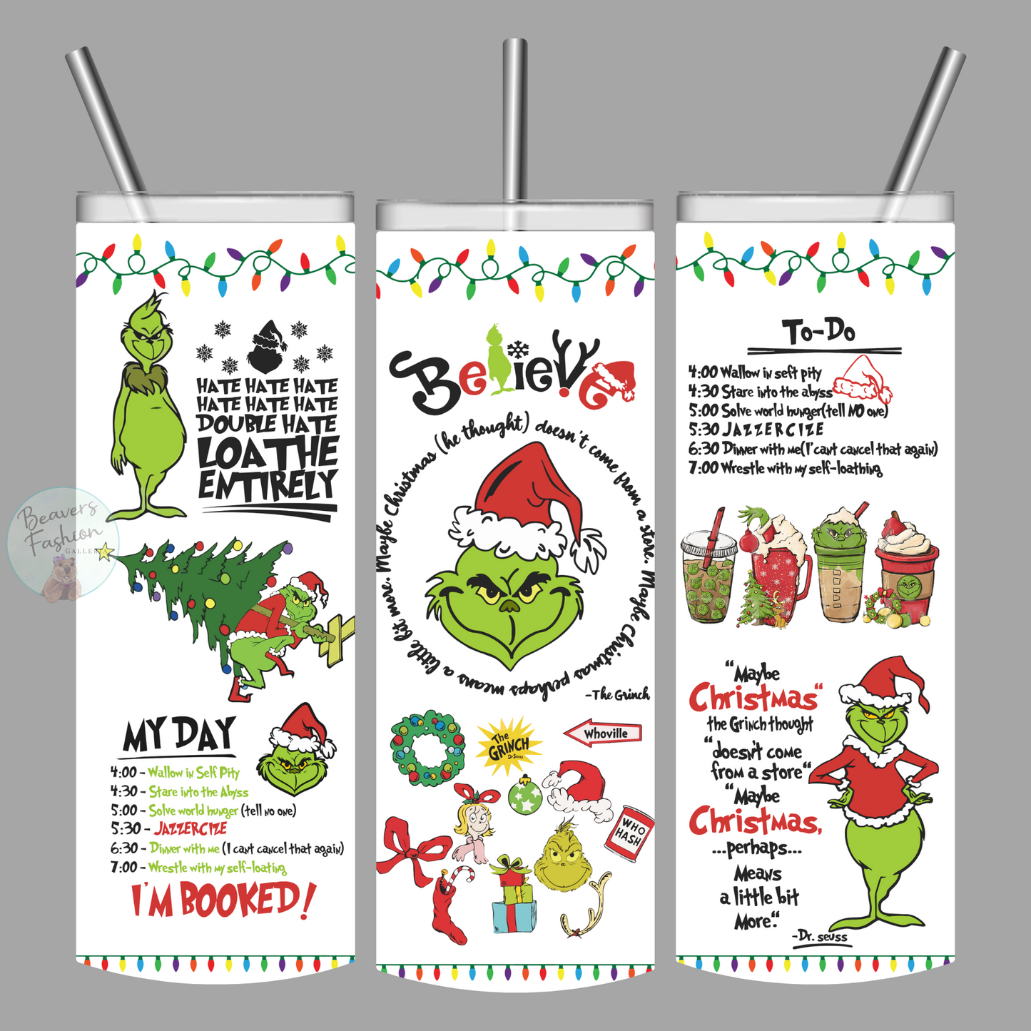 Grinch Tumblers