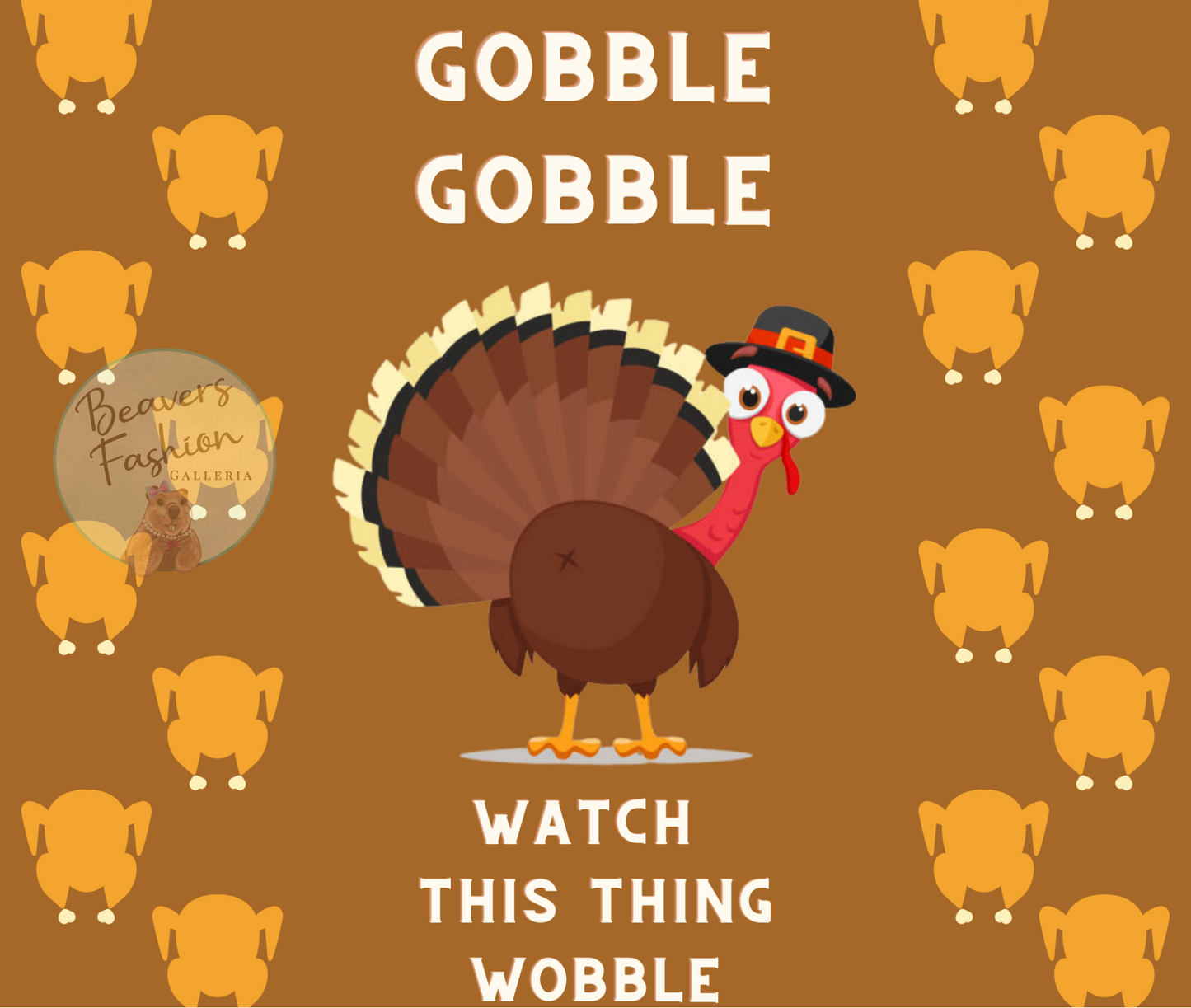 Twerking Turkey Tumblers