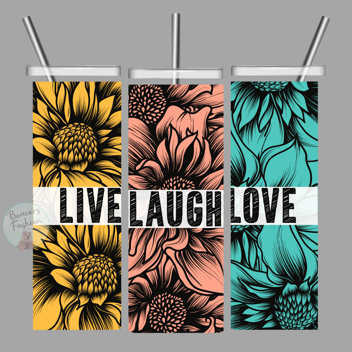 Live Laugh Love Tumbler